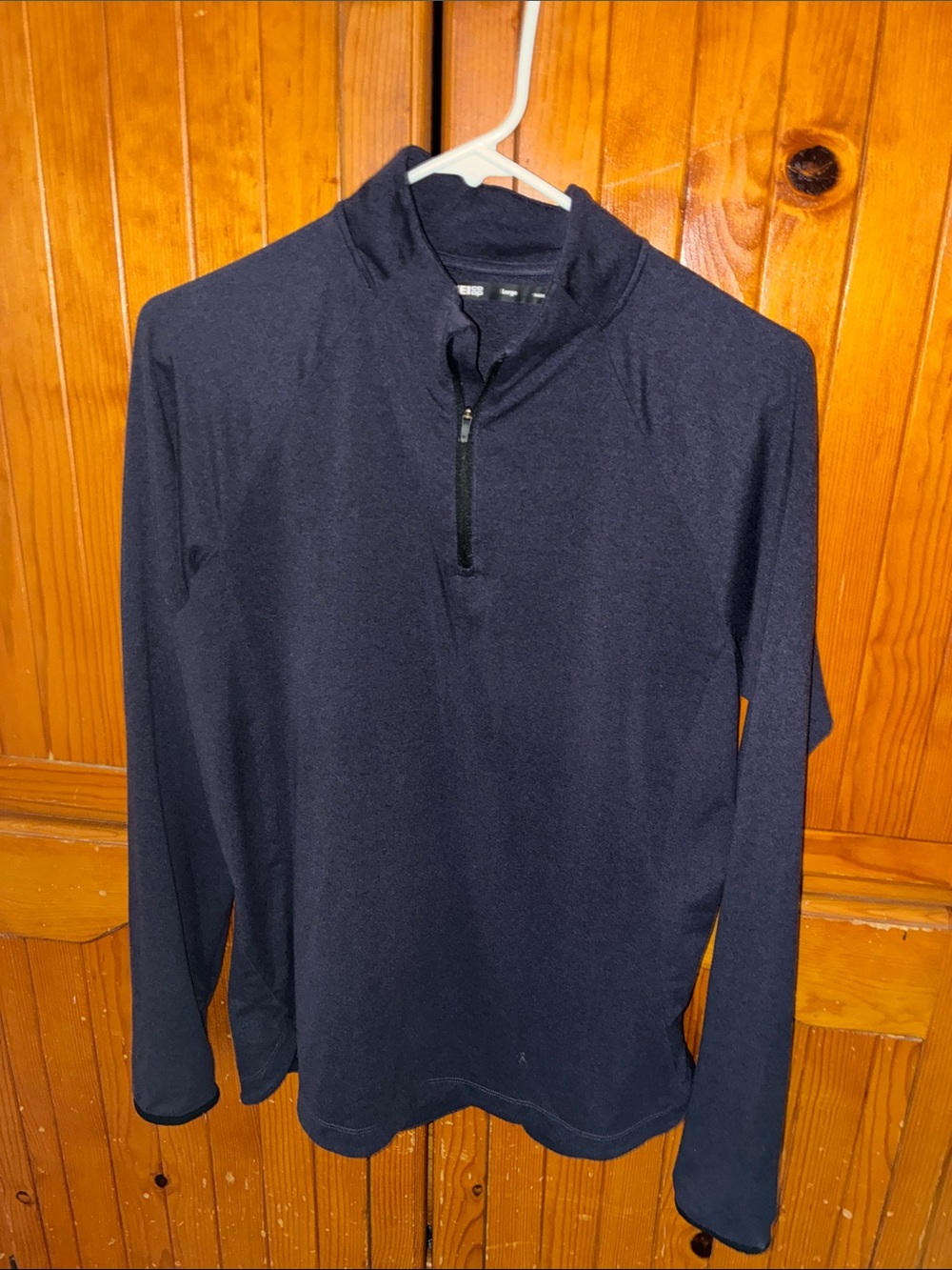 REI Navy Quarter-Zip Pullover Sweatshirt